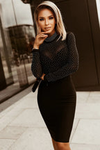 Elara Muse - Black, Dark Green - Date Night - Code Elegance