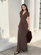 Elara Poise - Coffee Brown - Everyday Elegance - Code Elegance