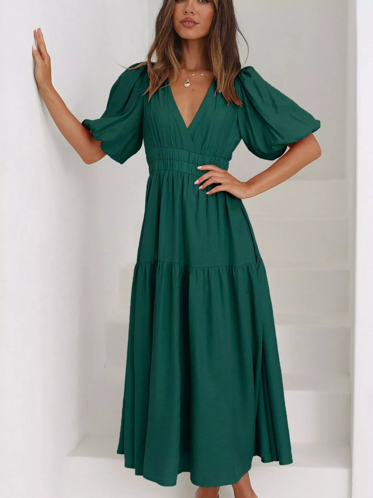Alessia Muse - White, Light Blue, Black, Cream, Hot Pink, Black Forest, Green - Everyday Elegance - Code Elegance