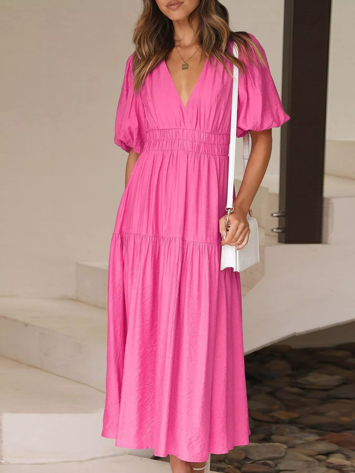 Alessia Muse - White, Light Blue, Black, Cream, Hot Pink, Black Forest, Green - Everyday Elegance - Code Elegance