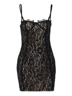 Scarlet Allure - Black, Cream - Date Night - Code Elegance