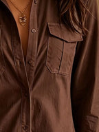 Vivienne Poise - Apricot, Black, White, Dark Brown, Navy Blue, Burgundy, Army Green - Everyday Elegance - Code Elegance