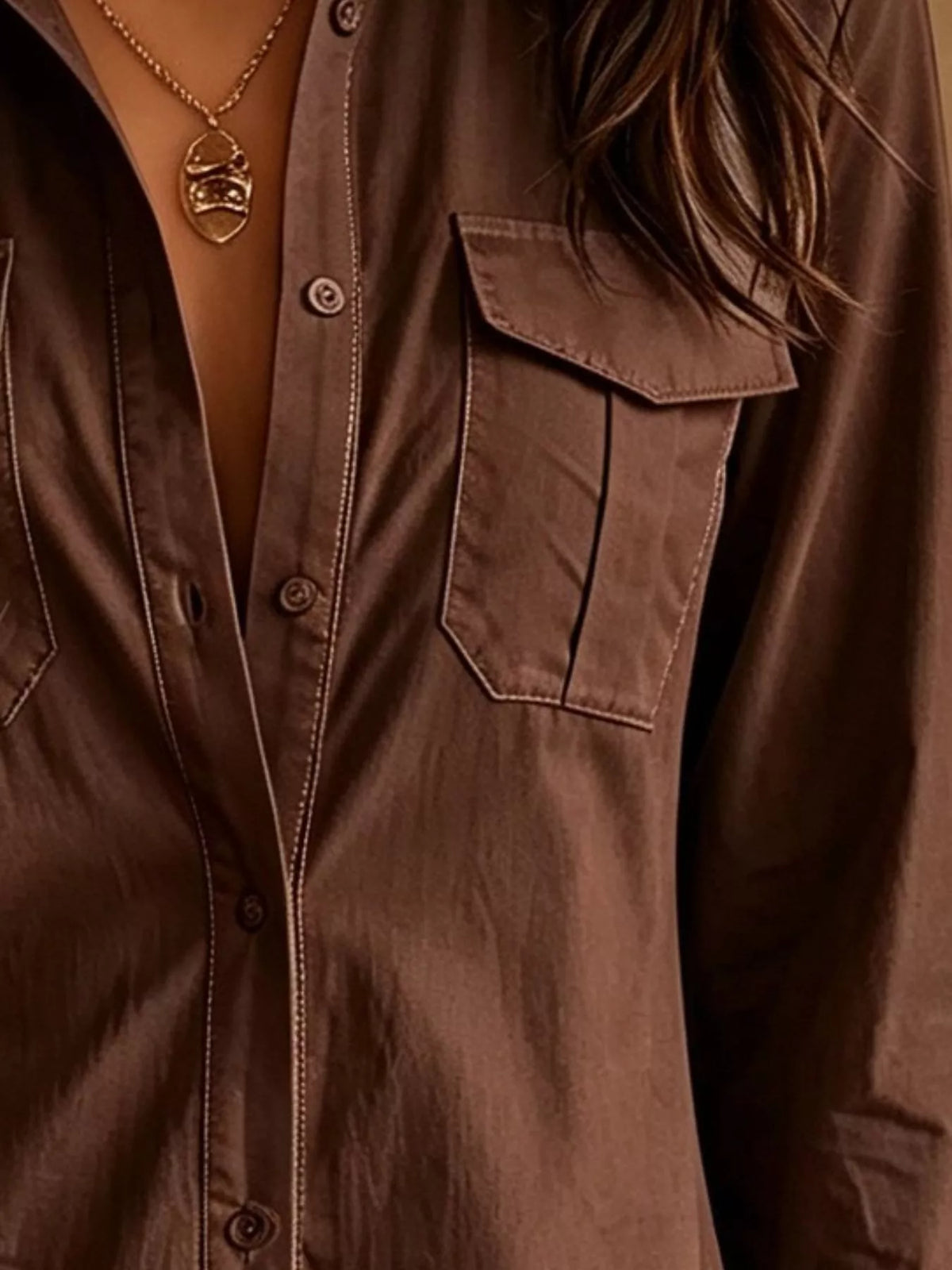 Vivienne Poise - Apricot, Black, White, Dark Brown, Navy Blue, Burgundy, Army Green - Everyday Elegance - Code Elegance