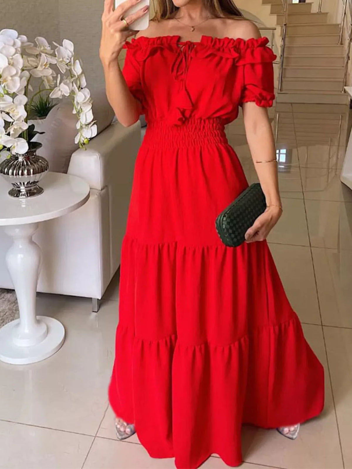 Amelia Poise - Green, Red, Rose Red - Everyday Elegance - Code Elegance