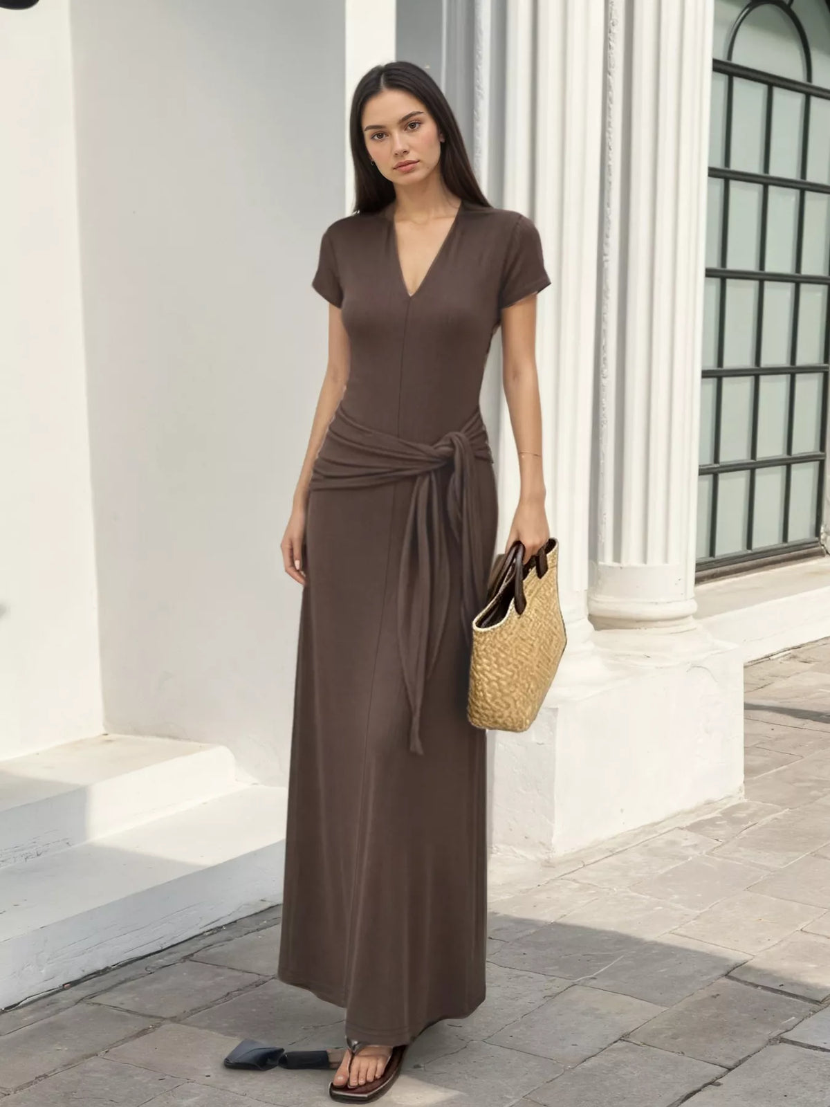 Elara Poise - Coffee Brown - Everyday Elegance - Code Elegance