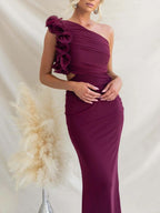 Camille Grace - Yellow, Black, Burgundy, Green, Lavender, Pink, Red, Brown, Navy, Sky Blue, Purple - Special Occasions - Code Elegance