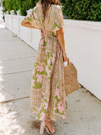 Amalfi Soleil - Orange, Blush Pink, Yellow, Blue, Red - Vacation - Code Elegance
